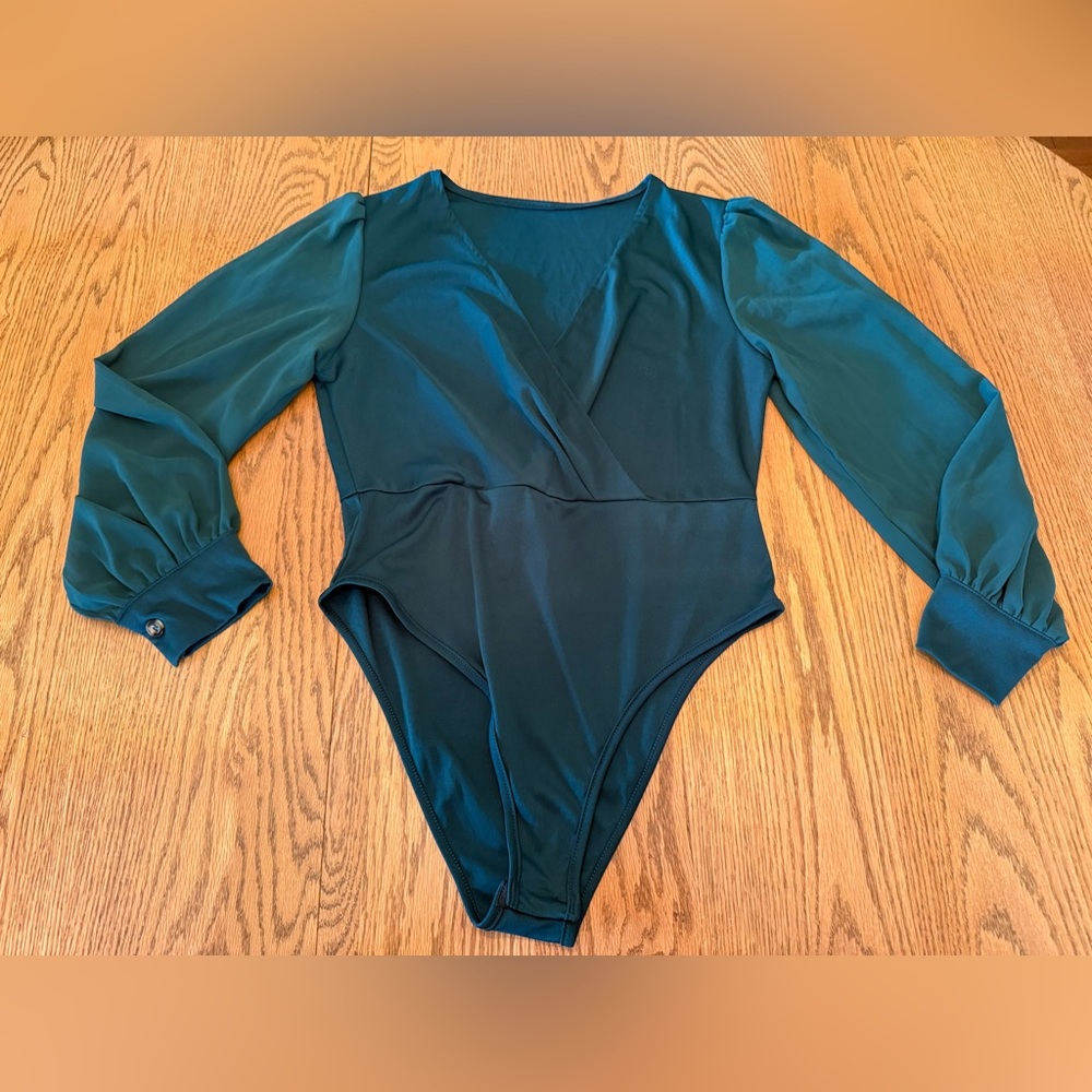 Green body suit